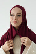 Magnetic Bamboo Cotton Scarf - Rose Pink